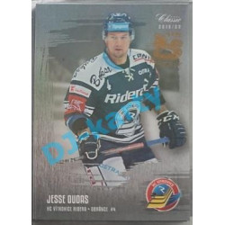 2019/20 OFS Jesse Dudas #385 xx/12 Silver Rainbow Expo Pard.