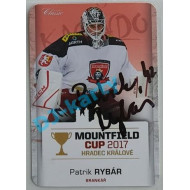 2017 OFS Mountfield Cup Patrik Rybár #26 2/10 Autograph Die Cut