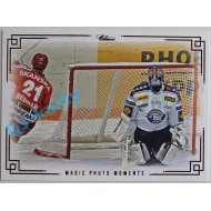 2021/22 OFS The Final Series Jaroslav Bednář a Roman Málek #MPM-043 35/45 Magic Photo Moments Red