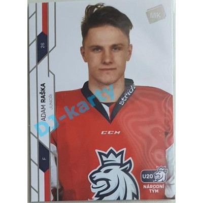 2021 MK reprezentace Adam Raška Junioři #48