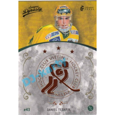 2021 Legendary Cards League Dynasty Vsetín Daniel Tesařík #79 Cooper 1 of 77