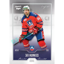 2022/23 Goal Cards Chance Liga 1. série #079 Jiří Hunkes Silver 1 of 60