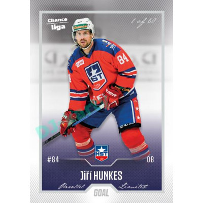 2022/23 Goal Cards Chance Liga 1. série #079 Jiří Hunkes Silver 1 of 60