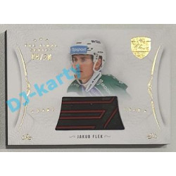 2021/22 OFS The Final Series Jakub Flek #STI-FLJ 04/20 Game Used Stick Gold