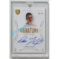 2021/22 OFS The Final Series Dominik Hašek #TFS-DH 10/25 Authentic Signature Gold