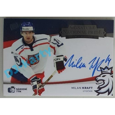 2021 MK reprezentace Milan Kraft #NPS-MK 21/38 National Pride Signatures