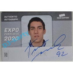 2021 MK reprezentace Tomáš Nosek #TN Expo Authentic Autograph xx/63