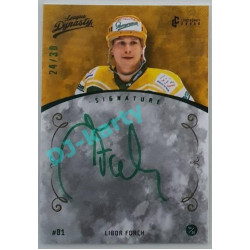 2021 Legendary Cards League Dynasty Vsetín Libor Forch #18 24/30 Signature
