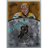 2021 Legendary Cards League Dynasty Vsetín Josef Podlaha #20 15/19 Gold Rainbow
