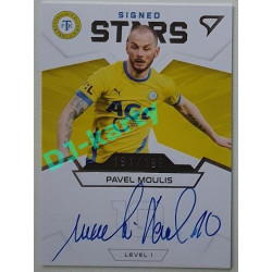 2021/22 Sportzoo Fortuna Liga Pavel Moulis #S1-PM 191/199 Signed Stars level 1