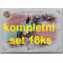 2021/22 Legendary Cards SAVES HELP MEMORABILIA SERIES kompletní set Saves Moments History Gold 18ks