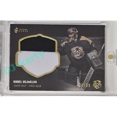 2024 LC Saves Help #SH-05 Karel Vejmelka Jersey Memorabilia Gold 20/39