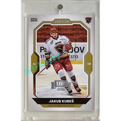 2023/24 Goal cards Chance Liga 2. série #251 Jakub Kubeš Expo Silver 1of7