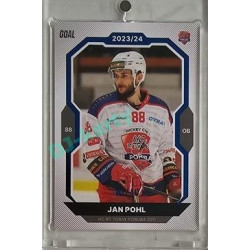 2023/24 Goal cards Chance Liga 2. série #263 Jan Pohl Blue 10/10