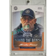 2023/24 Goal cards Chance Liga 2. série #BB-12 Miroslav Přerost Behind the Bench perleť Expo 1of1