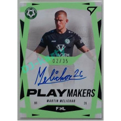 2022/23 Sportzoo Fortuna Liga 2. série #NLS-MM Martin Melichar F:NL Playmakers Auto xx/35
