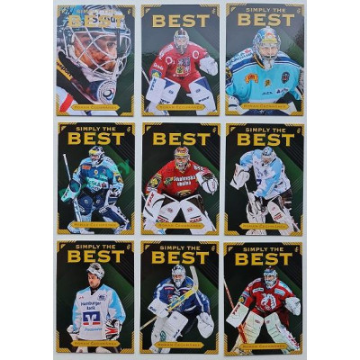 2023 Legendary Cards Simply the Best - základní set v krabičce