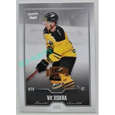 2022/23 Goal Cards Chance Liga 2. série #237 Vít Jiskra Expo Silver 1 of 3