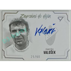 2023 Sportzoo Dekády fotbalové ligy #S-FV František Valošek Zapsáni do dějin Auto 25/60