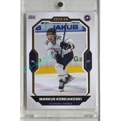 2023/24 Goal cards Chance Liga 1. série #079 Markus Korkiakoski Gold 1of20