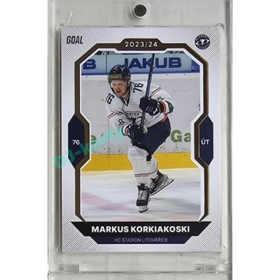 2023/24 Goal cards Chance Liga 1. série #079 Markus Korkiakoski Gold 1of20