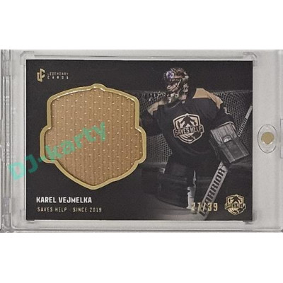 2024 LC Saves Help #SH-05 Karel Vejmelka Jersey Memorabilia Gold 27/39