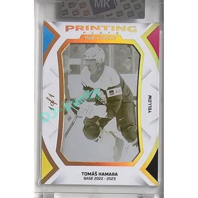 2023 MK The Gamers Extended #PP-TH Tomáš Hamara BASE Printing Plates 2023 Yellow 1of1