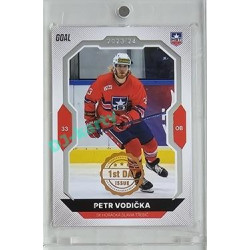 2023/24 Goal cards Chance Liga 2. série #235 Petr Vodička 1st day of issue