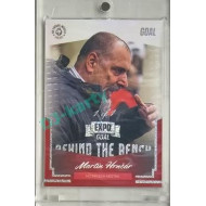 2023/24 Goal cards Chance Liga 2. série #BB-18 Martin Hrnčár Behind the Bench perleť Expo 1of1