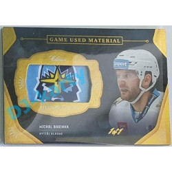 2020/21 OFS 1.série Michal Barinka #GUM-MBA 1/1 Game Used Material Black Cut NAMEPLATE