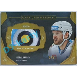 2020/21 OFS 1.série Michal Barinka #GUM-MBA 5/5 Game Used Material Black Cut