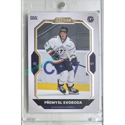 2023/24 Goal cards Chance Liga 1. série #083 Přemysl Svoboda Gold 1of20