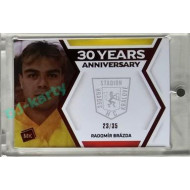 2024 MK Stadion znovu v akci #30YA-03 Radomír Brázda Red parallel xx/35