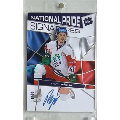 2023 MK reprezentace #NPS-03 Pavel Pýcha National Pride Signatures BLUE 1of60