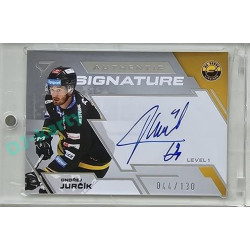 2023/24 Sportzoo ELH 2. serie #SL1-OJ Ondřej Jurčík Authentic Signature Level 1 xx/130