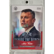 2023/24 Goal cards Chance Liga 2. série #BB-22 Aleš Totter Behind the Bench perleť Expo 1of1