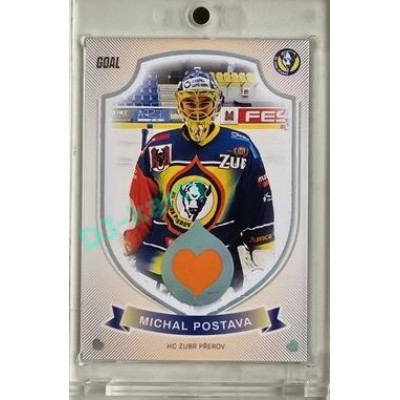 2023/24 Goal cards Chance Liga O kapku lepší hokej #13 Michal Postava Parallel xx/20