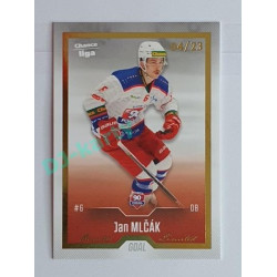 2022/23 Goal Cards Chance Liga 2. série #359 Jan Mlčák Gold 04/23