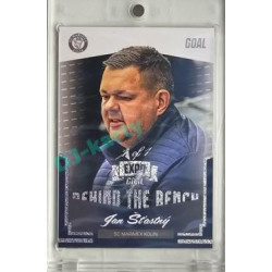 2023/24 Goal cards Chance Liga 2. série #BB-23 Jan Šťastný Behind the Bench perleť Expo 1of1