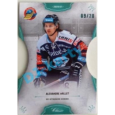 2020/21 OFS 1. série Alexandre Mallet #90 19/20 Blue Cut