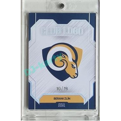 2023/24 Goal cards Chance Liga 1. série #CL-01 BERANI ZLÍN Club Logo Parallel 10/19