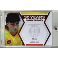 2024 MK Stadion znovu v akci #30YA-06 Martin Filip Red parallel xx/35