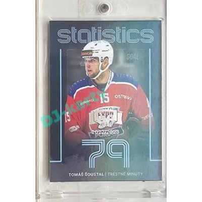 2023/24 Goal cards Chance Liga 1. série #ST-16 Tomáš Šoustal Statistics Rainbow Expo 1of6