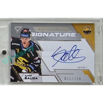 2023/24 Sportzoo ELH 2. serie #SL1-RS Radim Šalda Authentic Signature Level 1 xx/130