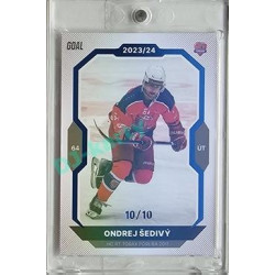 2023/24 Goal cards Chance Liga 2. série #268 Ondrej Šedivý Blue 10/10