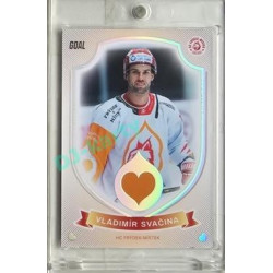 2023/24 Goal cards Chance Liga O kapku lepší hokej #15 Vladimír Svačina Parallel xx/20