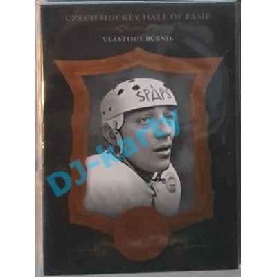 2020 OFS Síň slávy českého hokeje Vlastimil Bubník #SSCH-008 08/25 Black Cut