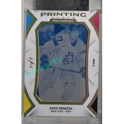 2023 MK The Gamers Extended #PP-DN David Němeček BASE Printing Plates 2023 Cyan 1of1