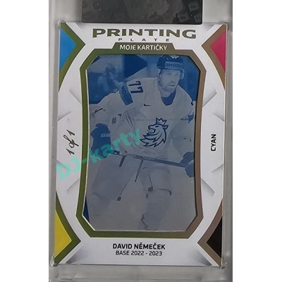 2023 MK The Gamers Extended #PP-DN David Němeček BASE Printing Plates 2023 Cyan 1of1