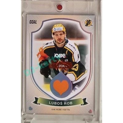 2023/24 Goal cards Chance Liga O kapku lepší hokej #04 Luboš Rob Expo Ostrava 1of5